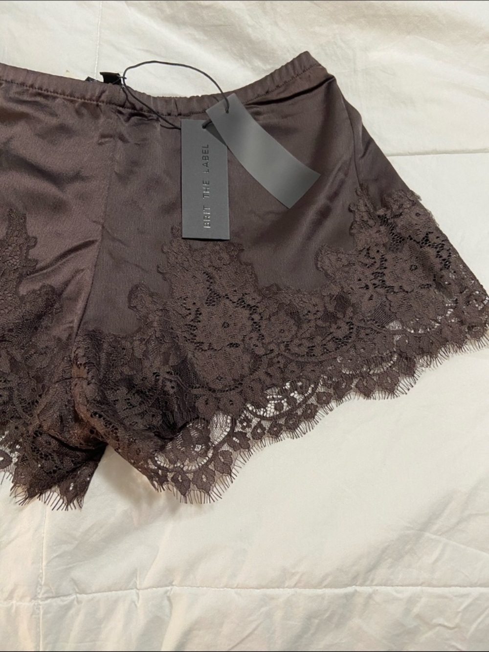 🤎Silky Shorts with Lace🤎 - Picture 10 of 15